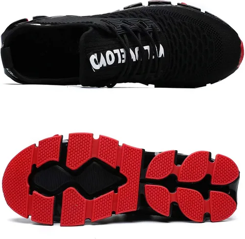 Vista 3 de Vooncosir - Zapatos de correr para mujer, cómodos, a la moda, antideslizantes, para el trabajo, zapato deportivo para caminar, zapatos atléticos