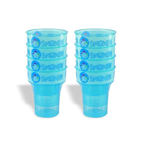 Vista 3 de Snowie Ultimate Shaved Ice Party Pack - Jarabes de cono de nieve con botellas, tazas y palas de nieve