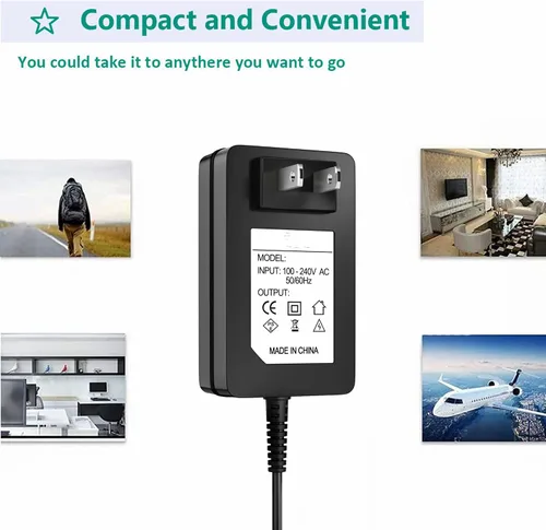 Vista 3 de Adaptador de CA compatible con TRANSforMADOR ICOM AD-55 USADO IC-R75 Y IC-R8500 Radio HAM Power