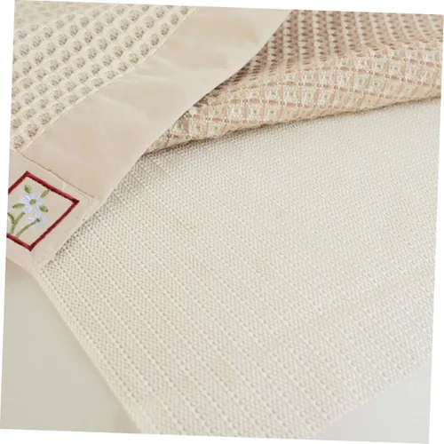 Vista 6 de Cabilock 2 tapetes antideslizantes de látex para el hogar, tapetes de baño para baño, 15.7 x 23.6 in, color blanco cremoso, no adhesivos, fácil