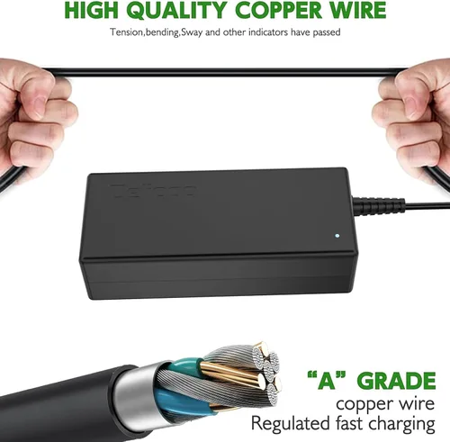 Vista 6 de Delippo Cargador adaptador de CA para portátil Acer Predator Helios 300 g3-571 an515-41 an515-42 an515-51 an515-51 an515-52 an515-53 AK.135AP.020