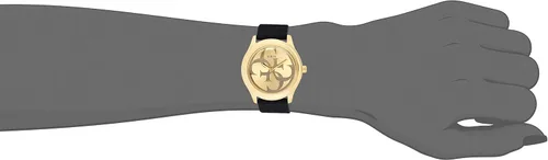 Vista 6 de GUESS Reloj analógico de cuarzo para mujer con correa de silicona W0911L3 negro pulsera Negro - Pulsera