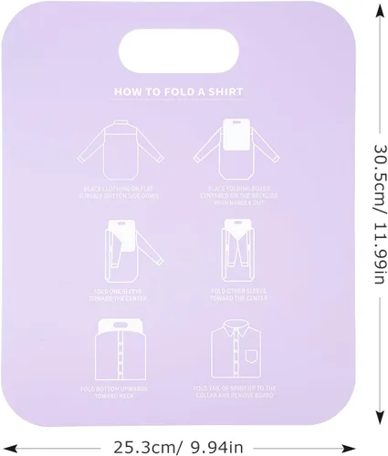 Vista 3 de Tabla plegable para camisas, carpetas de lavandería, tablas plegables para adultos y niños