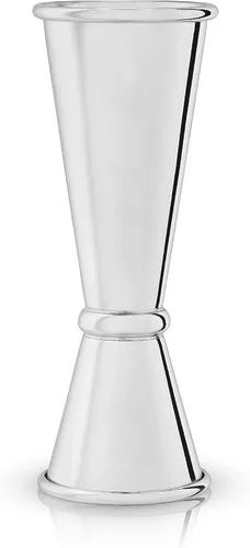 Vista 11 de Viski Jigger doble de estilo japonés para cócteles, kit de barra esencial, 1oz y 2oz con medidas interiores, acero inoxidable con acabado