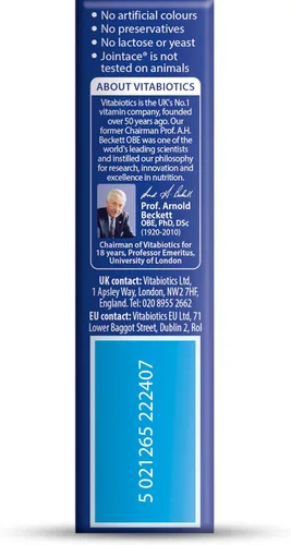 Vista 8 de Vitabiotics Jointace Glucosamina y Condroitina 30 Tabletas