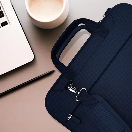 Vista 7 de DEHITE Funda para la Biblia para hombres Funda azul para la Biblia para hombres y mujeres tamaño extra grande Bolsa de mano Fit Book 11.2 x 8.4 x