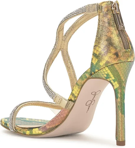 Vista 7 de Jessica Simpson Jacory - Sandalias de tacón adornadas para mujer