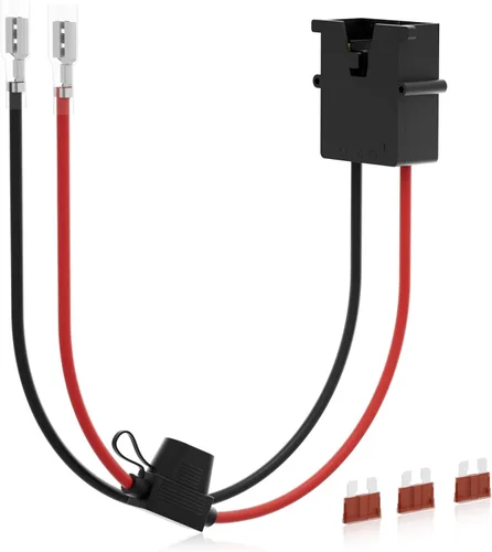 Vista 2 de DC HOUSE - Arnés de cables de 12 V para batería LiFePo4/plomo-ácido 7AH 10AH 12AH