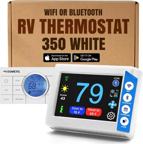 Vista 22 de MICRO-AIR EasyTouch - Termostato digital de repuesto para autocaravana, programable y confiable, habilitado para WiFi y Bluetooth, termostato