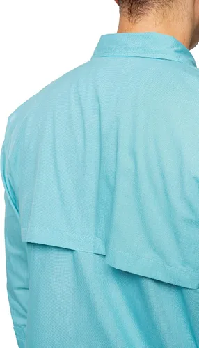 Vista 5 de Insect Shield Camisa de pesca de manga larga para hombre con protección contra insectos integrada UPF 30+