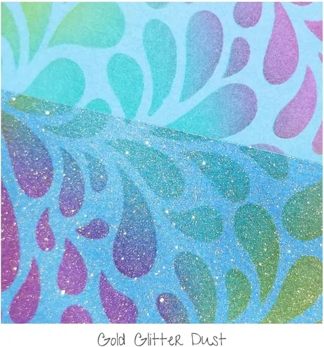 Vista 3 de Glitter Dust - Aerosol de purpurina ultrafina, color dorado