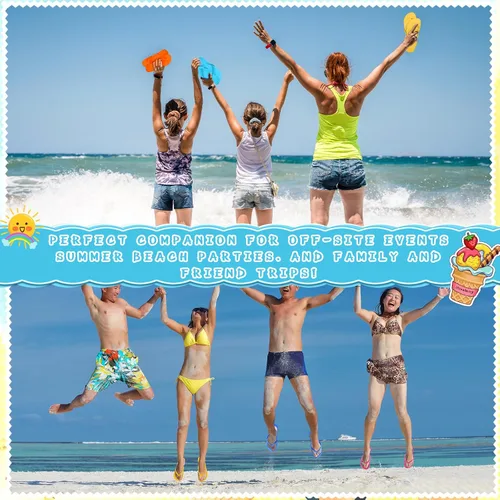 Vista 7 de Suhine 50 pares de sandalias antideslizantes a granel de verano casuales de verano surtidas sandalias de EVA con correa para mujeres, hombres