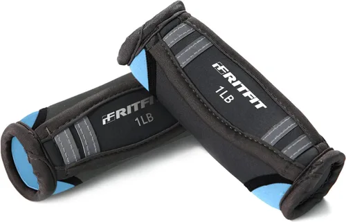 Vista 10 de RitFit Soft Hand Weights Set with Reflective Straps Walking Dumbbell Anti-Slip Reflective Strap, Jogging & Running, Physical Therapy, Aerobics