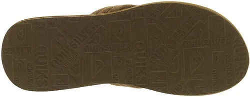 Vista 3 de Quiksilver Men's Carver Suede 3 Point Flip Flop Athletic Sandal