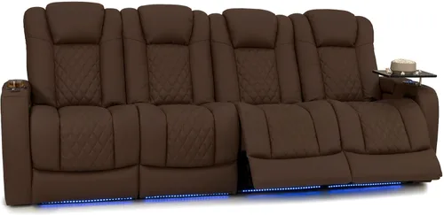 Vista 59 de Seatcraft Virtuoso 365 - Asiento de cine en casa (3 unidades), color ébano