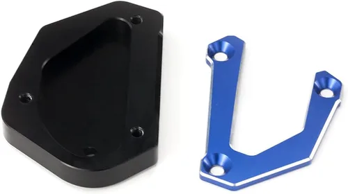 Vista 3 de Placa de soporte de extensión lateral de motocicleta compatible con SUZUKI Vstrom 650 650XT 2004-2023 Vstrom Soporte de almohadilla de pie DL650