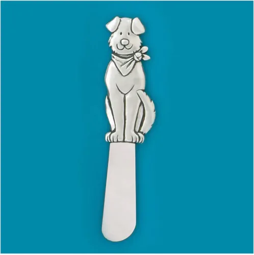 Vista 3 de Basic Spirit Cuchillo esparcidor de mantequilla – Gato – Paté de queso suave para cocina, regalo decorativo para el hogar para los amantes