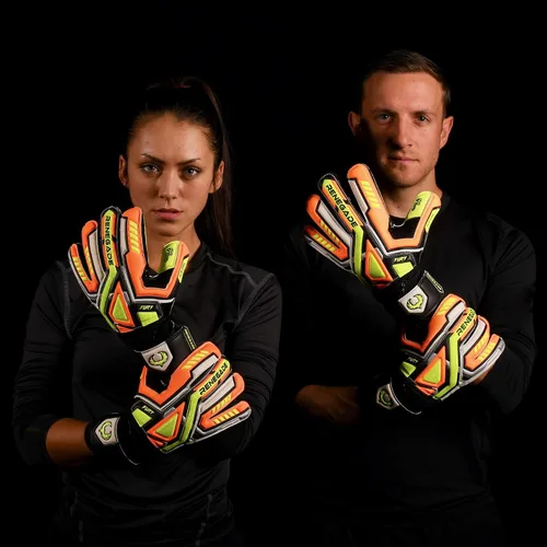 Vista 3 de Renegade GK Fury - Guantes de portero de alto rendimiento, protección antimicrobiana (tallas 6-11, 7 estilos, nivel 4), protectores de dedo Pro-Tek