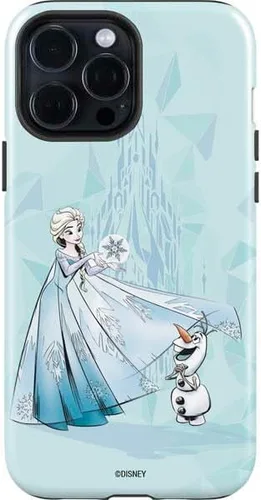 Vista 9 de Skinit Impact - Funda compatible con iPhone 15 Pro Max, diseño oficial de Disney Frozen II Elsa