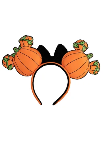 Vista 5 de Loungefly Disney Mick-O-Lantern - Diadema que brilla en la oscuridad