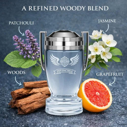 Vista 3 de Sandora Fragrances Perfume para hombre – INSPIRADO en un perfume de renombre mundial para hombres - Pomelo, Brisa fresca del océano, Jazmín, Pachulí