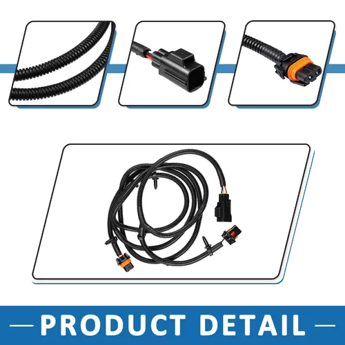 Vista 4 de Arnés de cableado de puente de luz antiniebla 68046303AC para Ram 2500 2011-2018