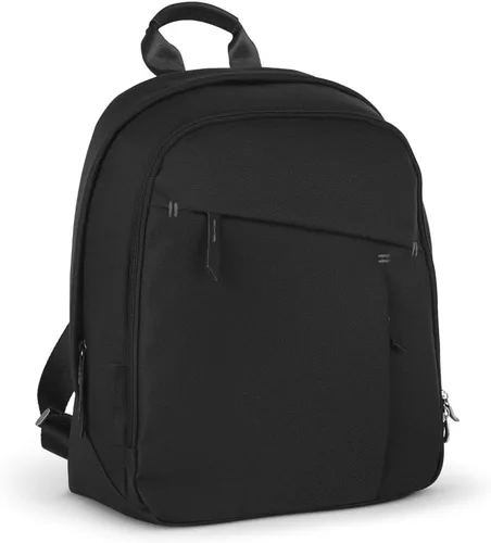 Vista 24 de UPPAbaby Mochila cambiador - Bolsillo para botella y portátil, funda para carrito - Ada Ada-sand Melange Cuero Castaño