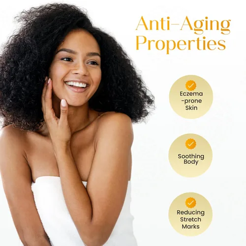 Vista 7 de Shea Radiance Crema corporal nutritiva con avena coloidal Hidratante hidratante para pieles sensibles Hidratación suave con humedad duradera