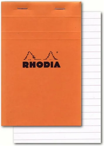 Vista 5 de Rhodia Libreta A7 engrapada Anaranjado