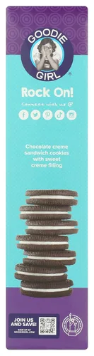 Vista 6 de Goodie Girl Galleta de 6 piezas, crema de chocolate, 10.6 onzas