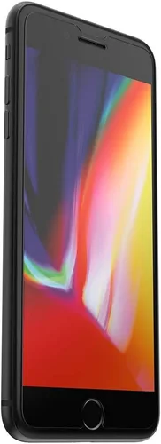 Vista 3 de OtterBox ALPHA GLASS - Protector de pantalla para iPhone 8 Plus/7 Plus/6s Plus/6 Plus (solamente), transparente