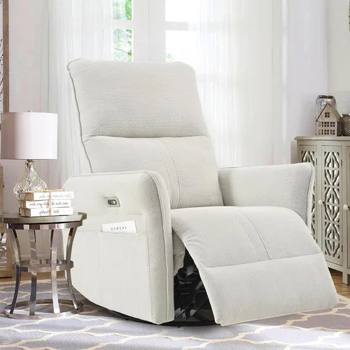 Vista 7 de Silla reclinable giratoria de 270° para adultos
