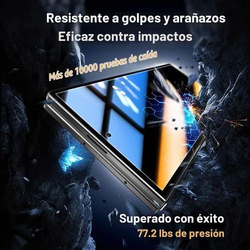 Vista 5 de TAURI 2 Pack for Samsung Galaxy Z Fold 8 Ultra Privacy Screen Protector Negro