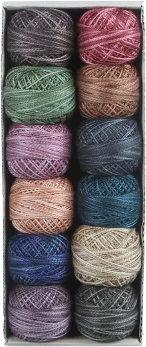 Vista 28 de Valdani Perla Algodón Sz 8 Halloween 73 yardas/Bola