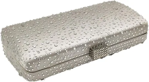 Vista 4 de Bolsos de noche elegantes de cristal de embrague de las mujeres de la boda de la caja