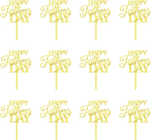 Vista 14 de Decoración para tartas con purpurina negra para el día del padre, feliz cumpleaños papá, te amamos papá, decoraciones de fiesta del día del padre