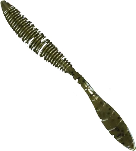 Vista 4 de Missile Baits Bomb Shot (4" Drop Shot Lure) - Paquete de 22 GreenPumpkin Flash