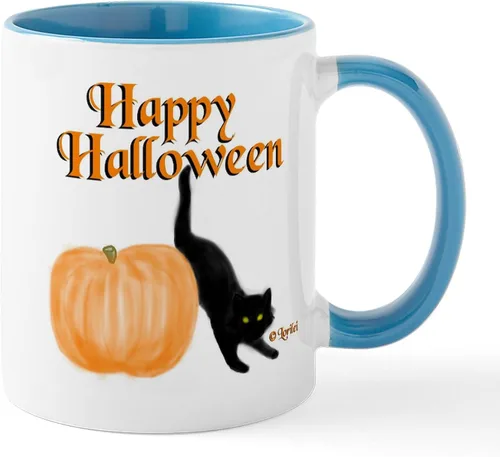 Vista 52 de CafePress Sincere Pumpkin Patch Mug Taza de café de cerámica de 11 oz (11.0 fl oz)