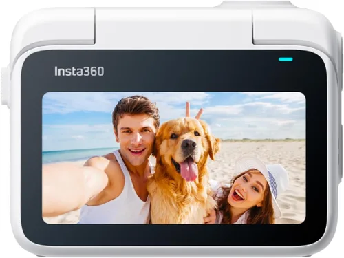 Vista 3 de Insta360 GO 3 128GB - Cámara de acción pequeña y ligera, portátil y versátil, POV manos libres, montaje en cualquier lugar, estabilización, cápsula