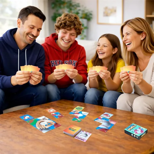 Vista 7 de Juego de cartas – Juego de rompecabezas y estrategia de béisbol de ritmo rápido para niños, adolescentes y adultos 2–4 jugadores o juego en