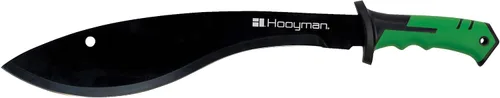 Vista 2 de Hooyman Machete con construcción resistente, mango ergonómico antideslizante y funda para cinturón para jardinería, gestión de tierras, bushcraft