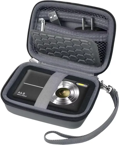 Vista 16 de Estuche protector y de transporte para cámara digital, AbergBest 21 megapíxeles 2.7" LCD recargable HD/Kodak Pixpro/Canon PowerShot ELPH 180/190