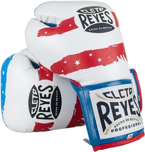 Vista 12 de CLETO REYES Guantes de boxeo de competición profesional para hombres y mujeres, cuero y crin de caballo, MMA, Kickboxing, Muay Thai, con cordones