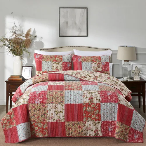 Vista 27 de Secgo Juego de edredón twin para cama - Edredones 100% algodón tamaño twin, colchas negras con 2 fundas de almohada, ropa de cama ligera reversible