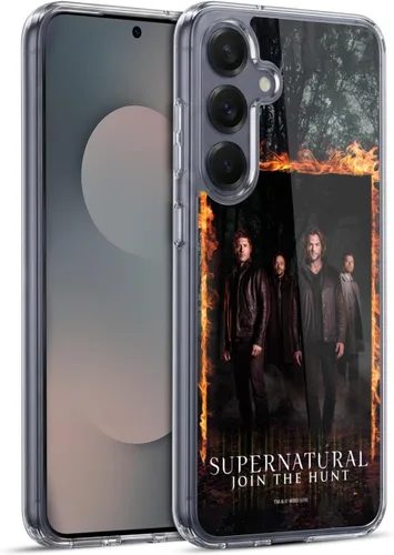 Vista 23 de Head Case Designs Supernatural Sam, Dean & Castiel Key Art - Funda de gel con licencia oficial [protección de grado militar] compatible con Google