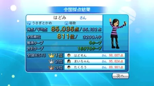 Vista 4 de Karaoke Joysound Wii Super DX Hitori de Minna de Utai Houdai! (wMicrophone) Japan Import