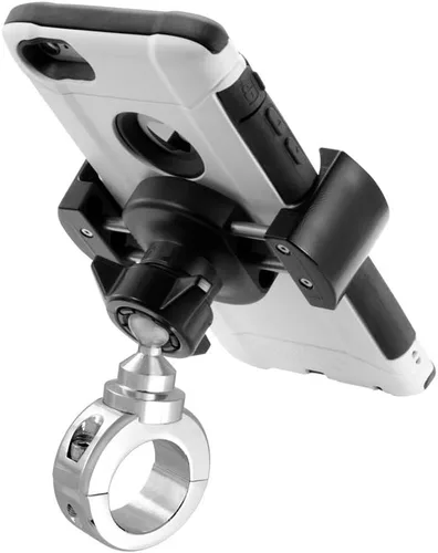 Vista 4 de ARKON Mounts RVMC2C RoadVise - Soporte de teléfono para motocicleta para iPhone 12 11 Galaxy Note 20 10 S20 S10 Retail Chrome