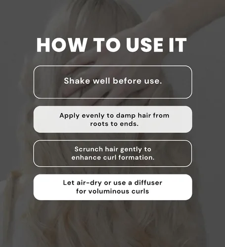 Vista 4 de EBIN NEW YORK Mousse para el cabello – 3 mousse Curl & Twist Curl CurlVolumizing 12.49 oz define rizos, añade brillo, larga sujeción, espuma