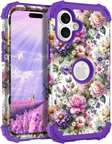 Vista 67 de Hocase Funda para iPhone SE 2022/2020, resistente a prueba de golpes, de plástico duro+goma de silicona, funda protectora híbrida para iPhone SE