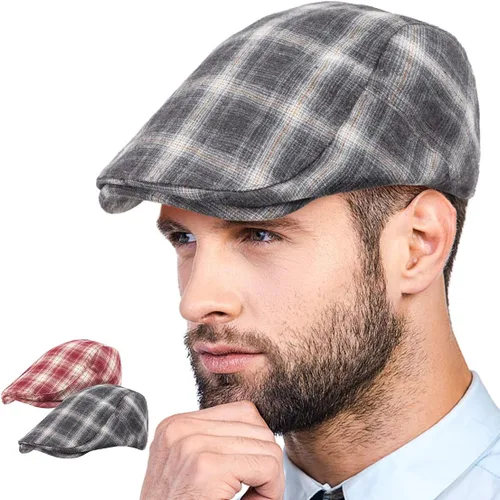 Vista 8 de LADYBRO Paquete de 2 gorras planas unisex para hombre y mujer, estilo casual de verano, ajustables